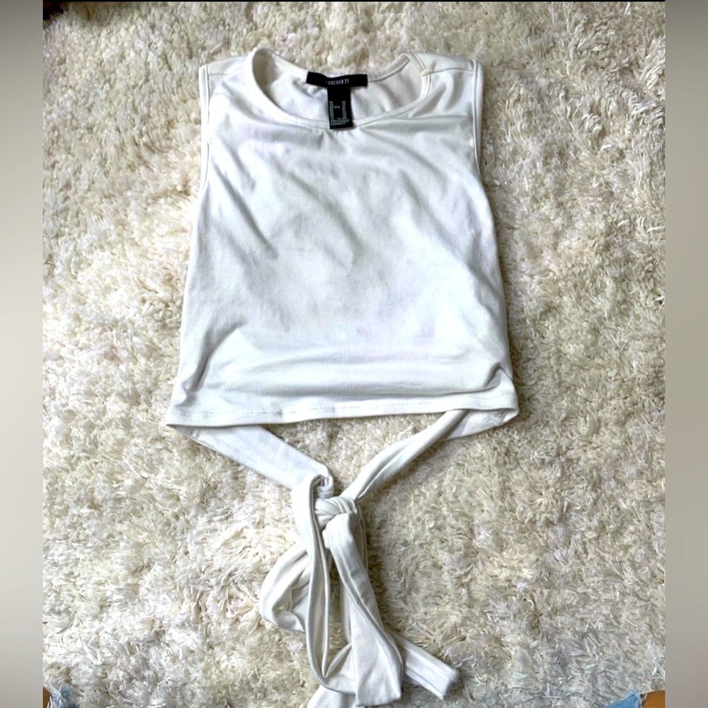Forever 21 Open Back Tank Top